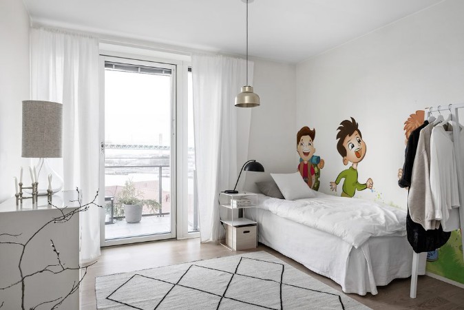 Imagem de Active boys Illustration Background