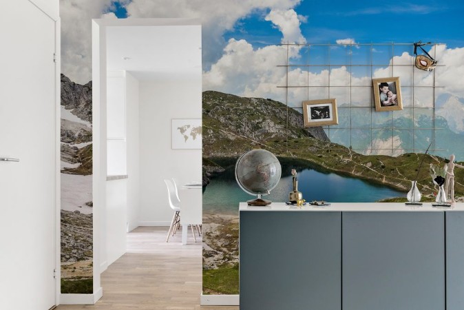 Picture of Coldai Lake Italy