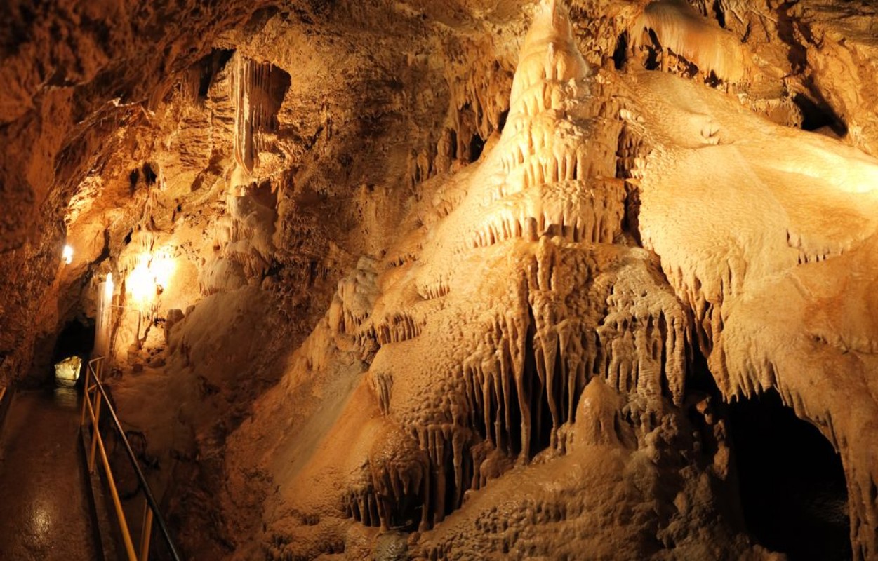 Picture of Cave stalagmite in undergorund