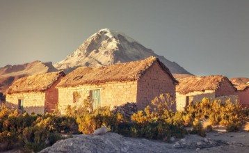 Image de Houses of the community of Tomarapi Sajama National Park Bolivia