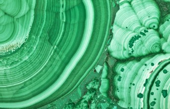 Bild von Green malachite beautiful texture macro