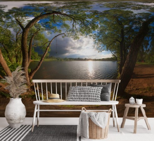 Picture of Panoramic Sunny Lake