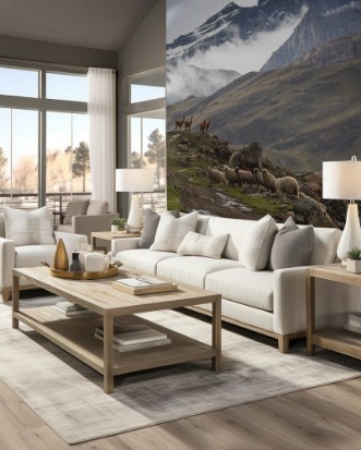 Afbeeldingen van Llamas in Andes