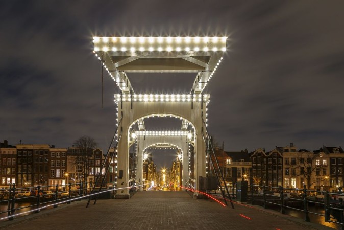 Afbeeldingen van Magere Brug in Amsterdam
