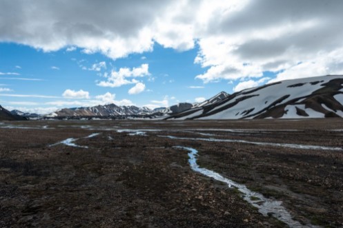 Obrazek Panorama view of Iceland mountains Landmannalaugar