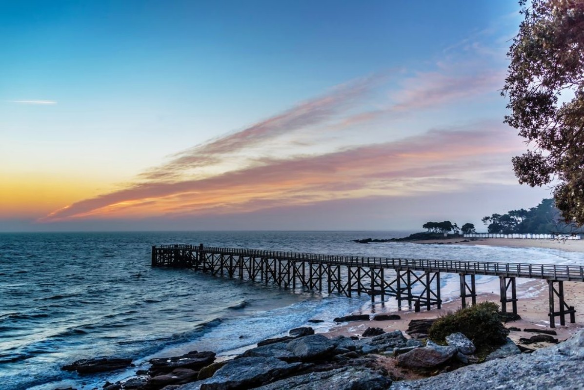 Image de Estacade au lever du soleil