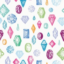 Image de Seamless background with colorful diamonds