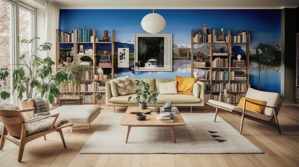 Afbeeldingen van Stellisee und Matterhorn Panorama in der Schweiz 