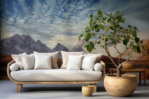 Image de The picturesque landscape in the mountains Upper Svaneti