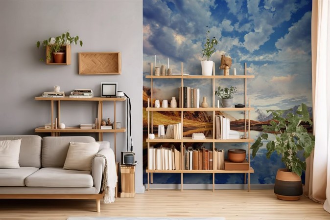 Picture of The picturesque landscape in the mountains Upper Svaneti Georg