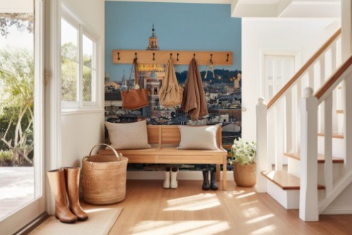 Image de Rome skyline night view