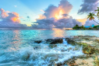 Kép Caribbean Beach Sunset