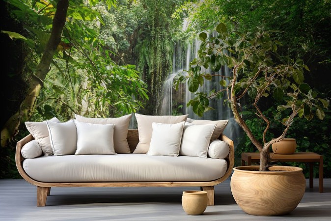 Picture of Waterfall in jungle