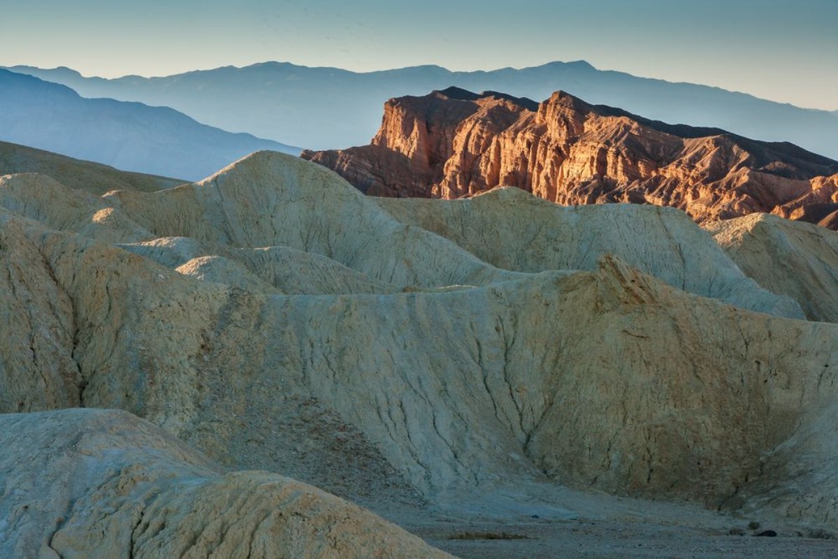 Image de Sunset at Death Valley Zabriskie Point CA