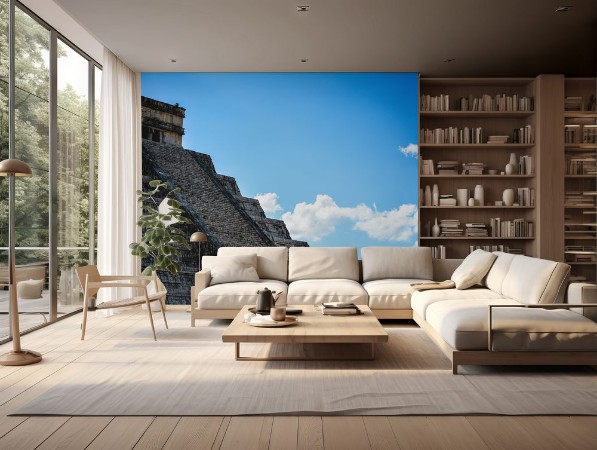 Afbeeldingen van Pirmide maya en Chichen Itza