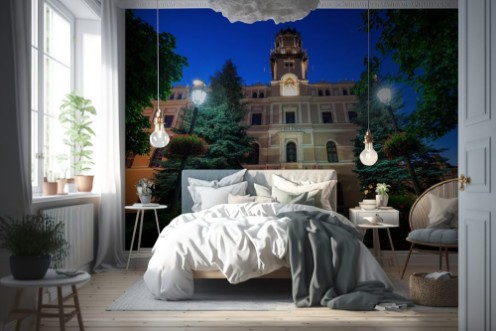 Afbeeldingen van City Hall on Market Square in Jaroslaw