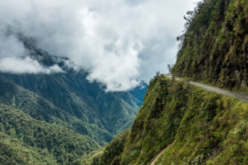 Picture of Death Road  Todesstrasse Biking durch die Yungas