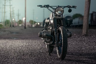 Bild von Custom BMW motorcycle