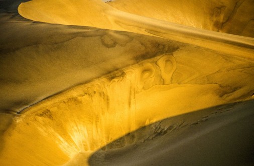 Afbeeldingen van Gele duinen in Namibië