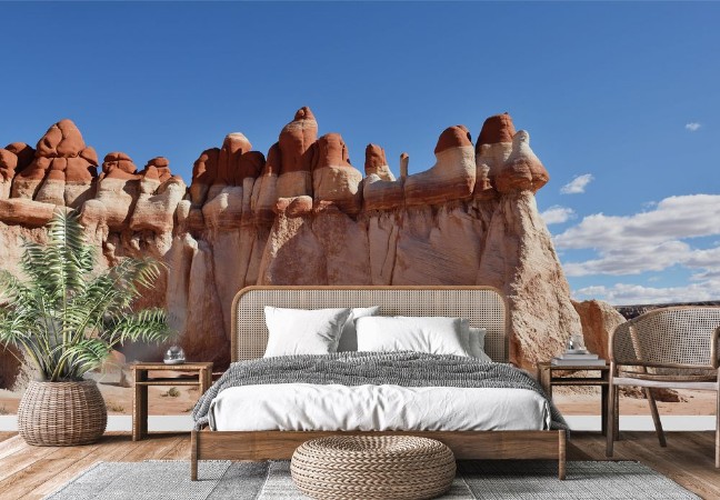 Picture of Blue Canyon section of Moenkopi Wash in northeast Arizona