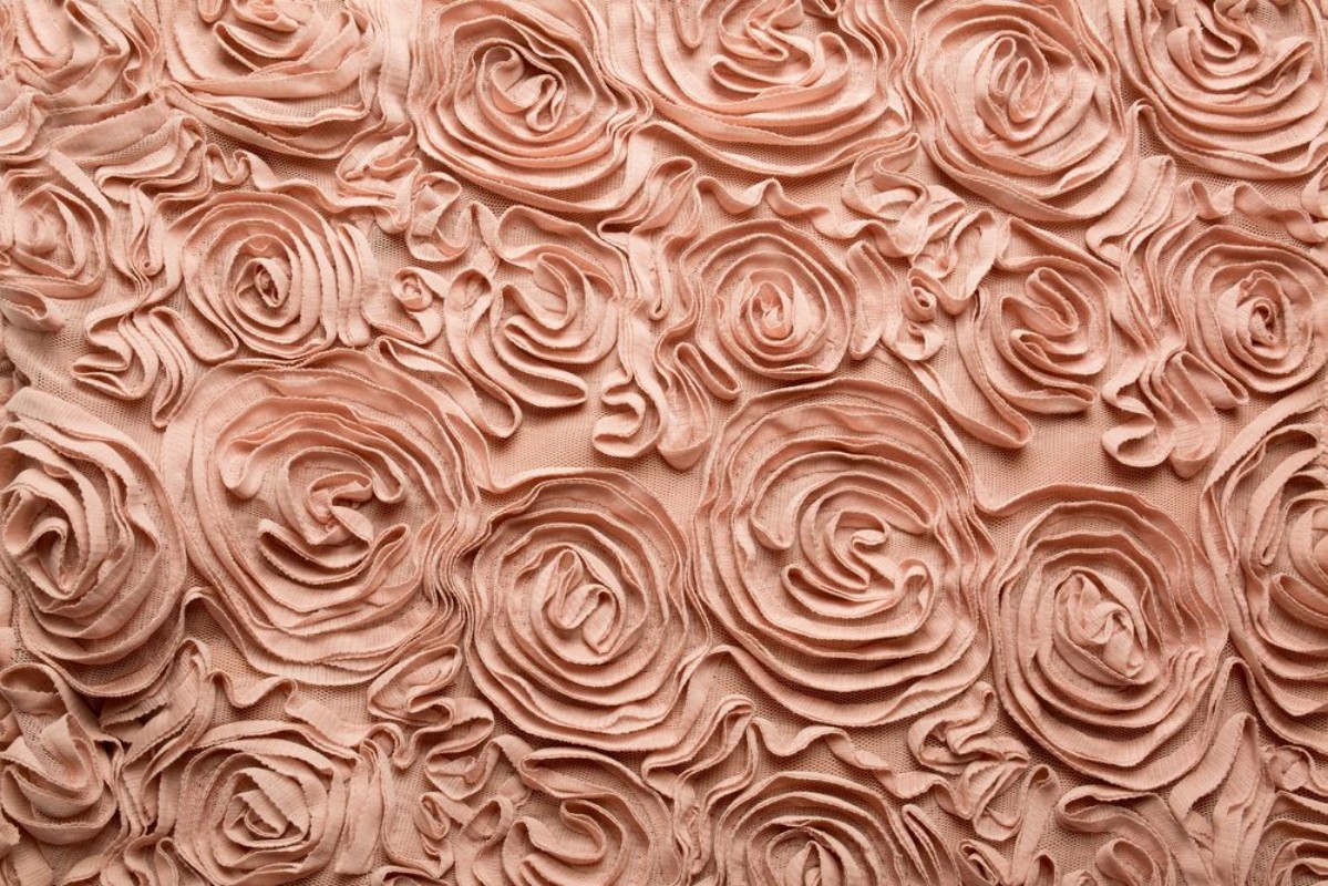 Image de Background of  lace fabric beautifully decorated with flowers