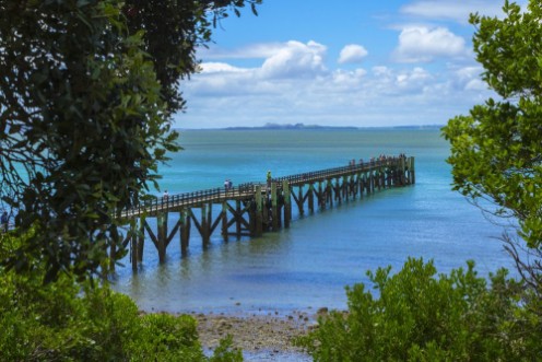 Afbeeldingen van Cornwallis Wharf Auckland New Zealand