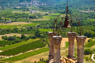 Picture of Village of Lacoste in Provence France Europe