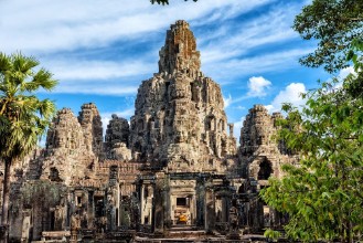 Image de Stone faces at Bayon - Siem Reap Cambodia