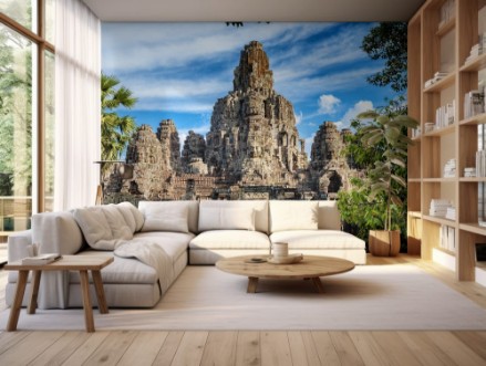 Afbeeldingen van Stone faces at Bayon - Siem Reap Cambodia