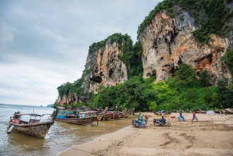 Image de Tonsai boat dock - Krabi Thailand