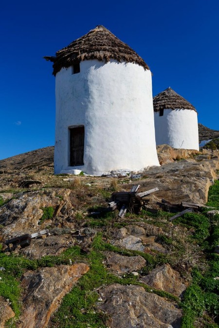 Picture of Windmills near Chora on Ios island Greece 