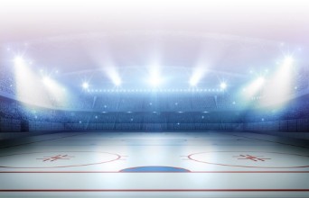 Pilt Ice hockey stadium 3d rendering