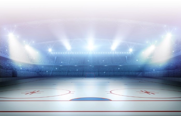 Picture of Ice hockey stadium 3d rendering