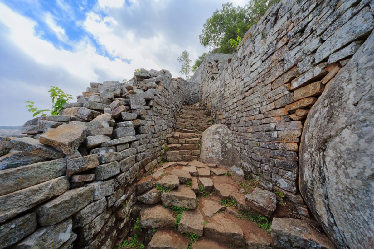 Picture of Great Zimbabwe citadel