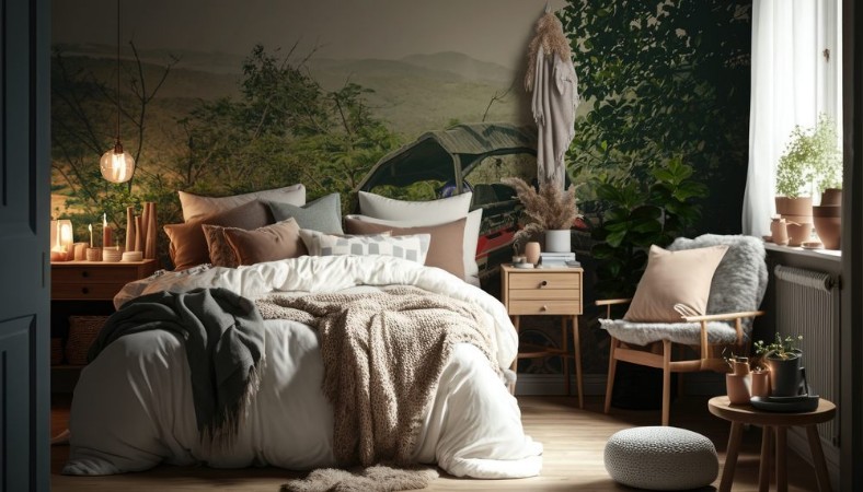 Image de Extreme ride on ATV buggies jeeps Journey through the jungle Extreme quad biking dune buggy Jeep in the jungle forest  ATV UTV  in motion  toned image