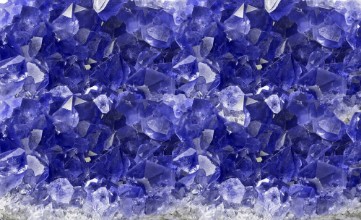 Bild von Blue sapphire background macro