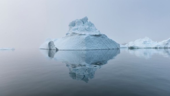 Picture of View of iceberg and glaciers from Greenlands Ilulissat coasts
