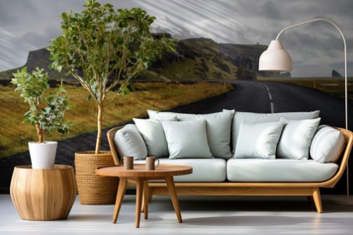 Afbeeldingen van Road to dyrholaey in Iceland