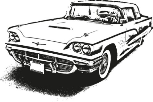 Picture of Retro car