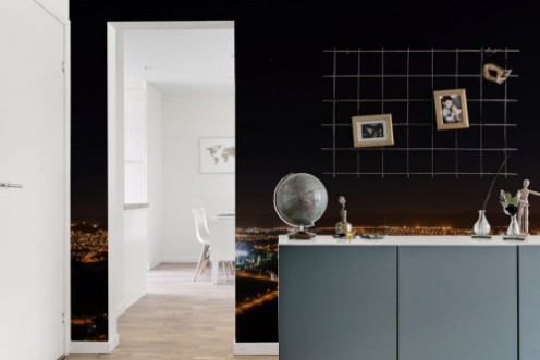 Picture of Windhoek bei Nacht Blick Richtung Sden