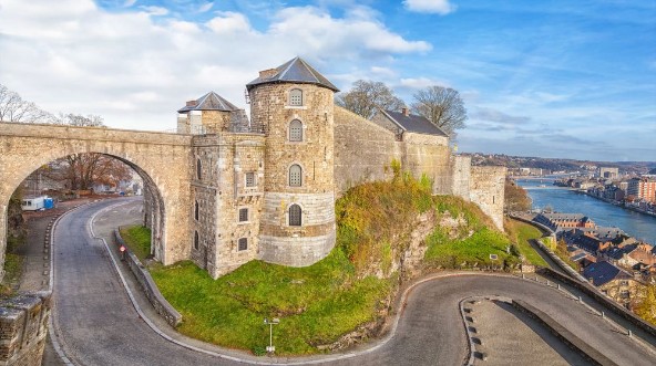 Picture of Panoramic view on Citadel in Namur Belgium