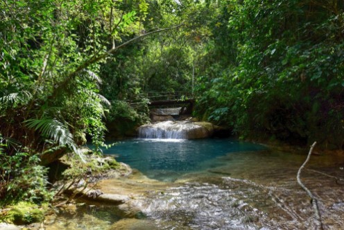 Afbeeldingen van El Nicho Waterfalls in Cuba