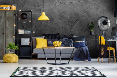 Image de Texture de pierre noire