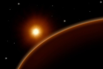 Picture of Weltall mit Planeten und Sterne