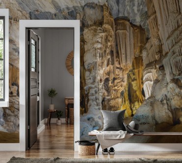 Afbeeldingen van Stalactites and stalagmites in the Botha Hall Cango Caves