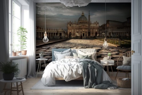 Afbeeldingen van Vatican at twilight