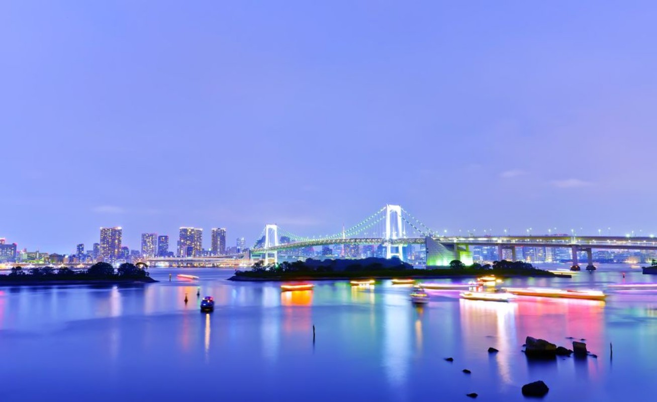Afbeeldingen van Rainbow Bridge Tokyo