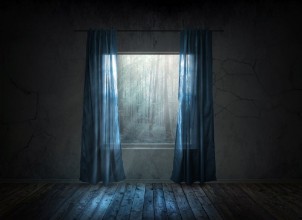 Bild von Window at night