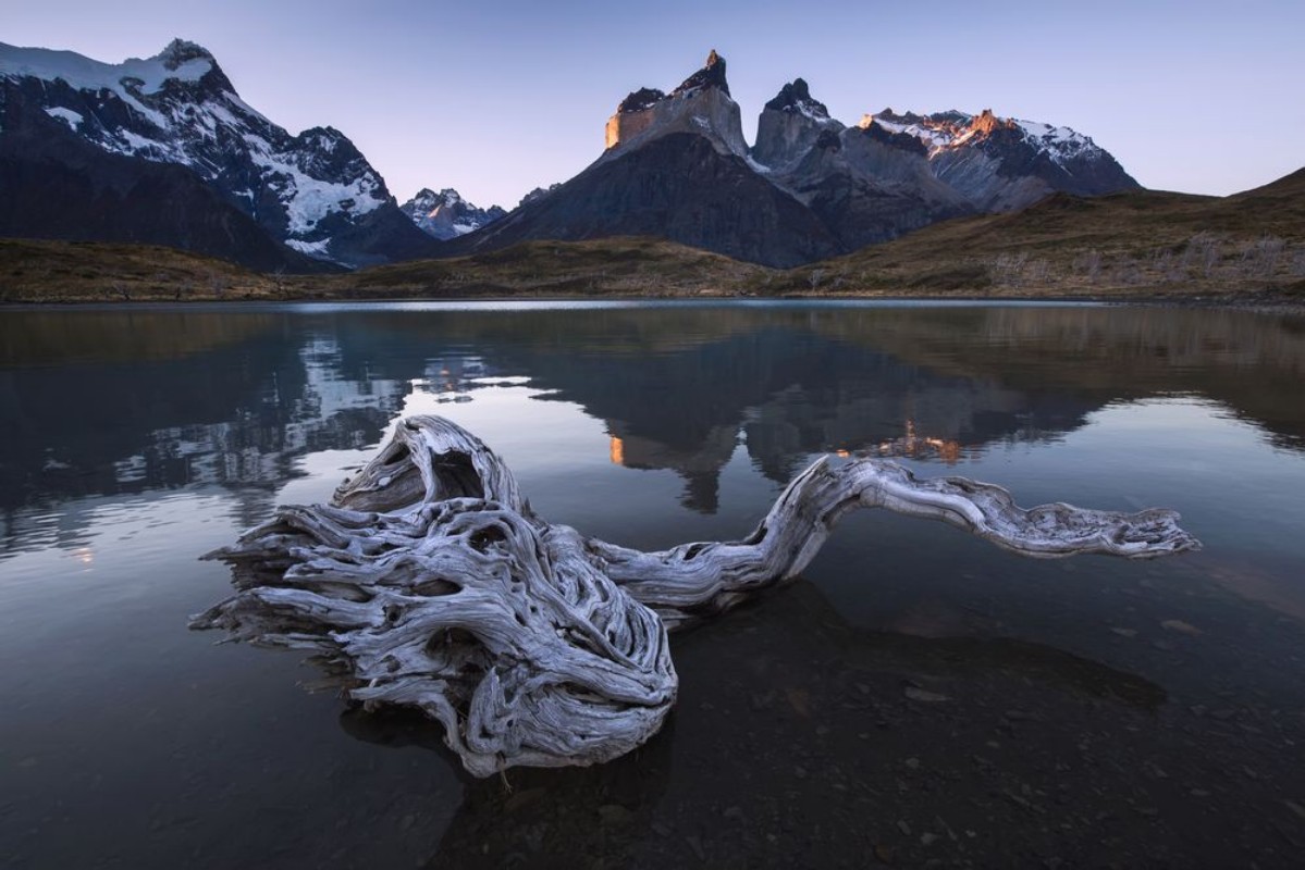 Picture of Pehoe lake Torres del Paine National Park Chile