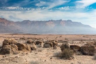Pilt Landschaft am Brandberg Erongo Namibia